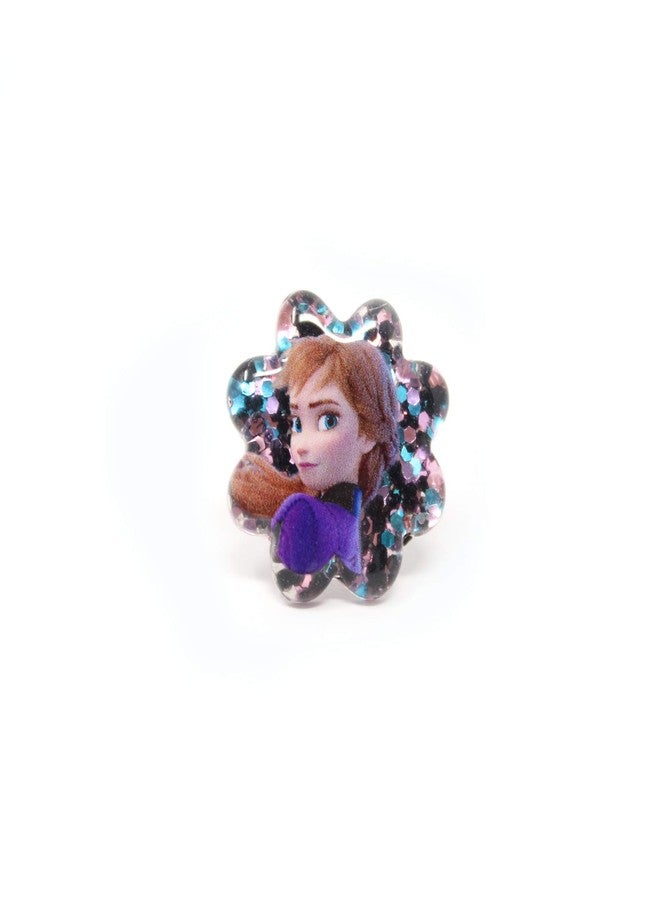 LUV HER Frozen Girl's Jewelry Set - Dress up 3 Piece Toy Jewelry Box Set with Bead Necklace, Bracelet and Ring - Play Accessories - Ages 3+ - Image 5